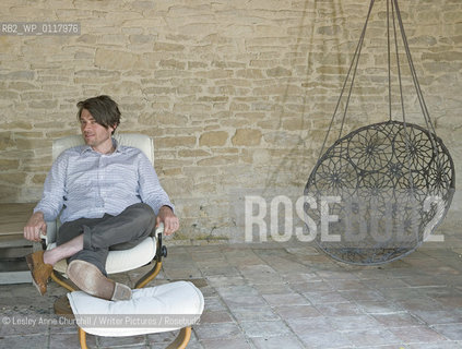 Alex James, bass player with the band Blur pictured at his house...copyright©Lesley Anne Churchill/Writer Pictures/Rosebud2
