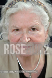 Crime writer P D James at the Edinburgh International Book Festival...Copyright©Pascal Saez/Writer Pictures/Rosebud2
