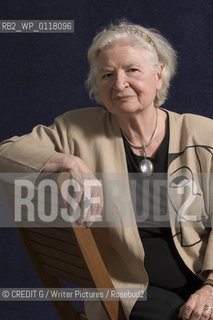 P D James,crime writer,her latest book is The Lighthouse..©CREDIT G/Writer Pictures/Rosebud2