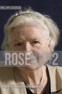 P D James,crime writer,her latest book is The Lighthouse..©CREDIT G/Writer Pictures/Rosebud2