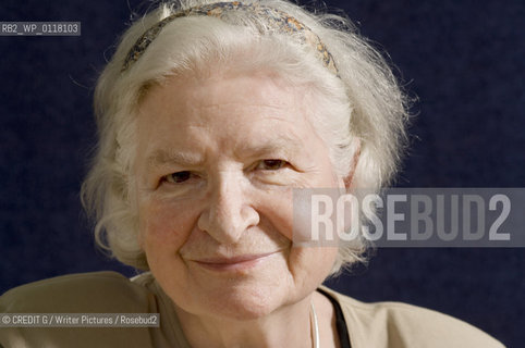 P D James,crime writer,her latest book is The Lighthouse..©CREDIT G/Writer Pictures/Rosebud2