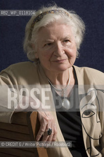 P D James,crime writer,her latest book is The Lighthouse..©CREDIT G/Writer Pictures/Rosebud2