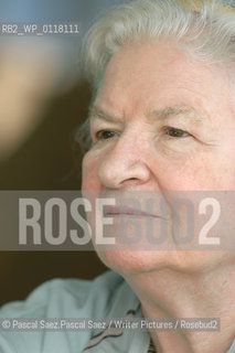 British crime writer P.D.  James at the Edinburgh International Book Festival 2003...Copyright©Pascal Saez.Pascal Saez/Writer Pictures/Rosebud2