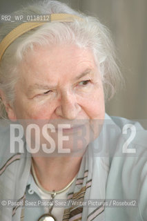 British crime writer P.D.  James at the Edinburgh International Book Festival 2003...Copyright©Pascal Saez.Pascal Saez/Writer Pictures/Rosebud2