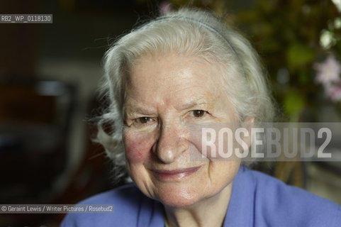 P D James British Crime Writer at home in Notting Hill..Copyright©Geraint Lewis/Writer Pictures/Rosebud2