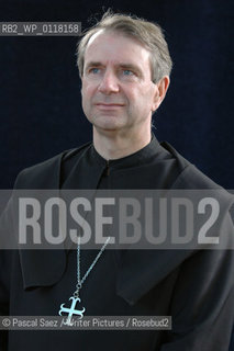 Monk and writer Father Christopher Jamison at the Edinburgh International Book Festival...Copyright©Pascal Saez/Writer Pictures/Rosebud2