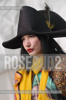 American writer Tama Janowitz (author of Slaves of New York) at the Edinburgh International Book Festival 2003..Copyright©Pascal Saez.Pascal Saez/Writer Pictures/Rosebud2