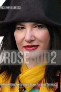 American writer Tama Janowitz (author of Slaves of New York) at the Edinburgh International Book Festival 2003..Copyright©Pascal Saez.Pascal Saez/Writer Pictures/Rosebud2