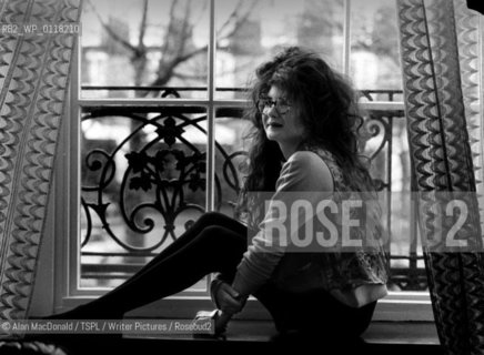 Cult New York Author pictured in Edinburgh in 1989...Copyright©Alan MacDonald/TSPL/Writer Pictures/Rosebud2