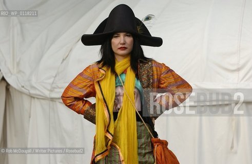 Cult New York Author Tama Janowitz appearing at the Edinburgh International Book Festival 2003...Copyright©Rob McDougall/Writer Pictures/Rosebud2