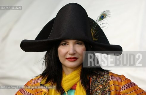Cult New York Author Tama Janowitz appearing at the Edinburgh International Book Festival 2003...Copyright©Rob McDougall/TSPL/Writer Pictures/Rosebud2