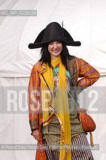 American writer Tama Janowitz (author of Slaves of New York) at the Edinburgh International Book Festival 2003..Copyright©Pascal Saez.Pascal Saez/Writer Pictures/Rosebud2
