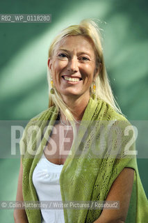 Sophia Jansson, at the Edinburgh International Book Festival, 14/08/2010..©.Colin Hattersley/Writer Pictures/Rosebud2