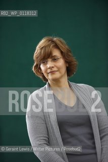 Nada Awar Jarrar, Lebanese novelist author and writer of the book Dreams of Water at The Edinburgh International Book Festival 2009..copyright©Geraint Lewis/Writer Pictures/Rosebud2