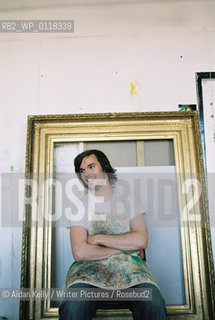 Oliver Jeffers, Writer and Illustrator photographed in his studio in Dublin. 25/03/2007..Low resolution file - Contact Agency for High Resolution - Give at least 24hours - 2 images in set are hi-res..copyright©Aidan Kelly/Writer Pictures/Rosebud2