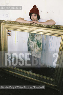 Oliver Jeffers, Writer and Illustrator photographed in his studio in Dublin. 25/03/2007..copyright©Aidan Kelly/Writer Pictures/Rosebud2