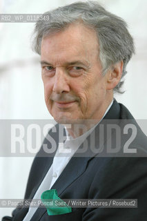 British landscape artist and writer Charles Jencks at the Edinburgh International Book Festival 2005...Copyright©Pascal Saez.Pascal Saez/Writer Pictures/Rosebud2