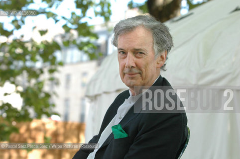 British landscape artist and writer Charles Jencks at the Edinburgh International Book Festival 2005...Copyright©Pascal Saez.Pascal Saez/Writer Pictures/Rosebud2