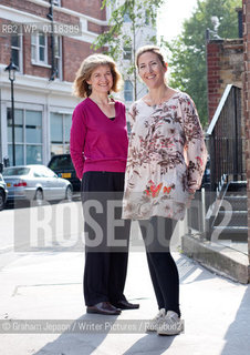 Reina James (purple) and Lisa Jewell..copyright©Graham Jepson/Writer Pictures/Rosebud2