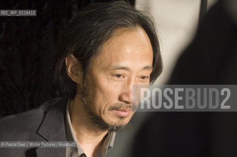 Chinese writer Ma Jian at the Edinburgh International Book Festival..He now lives in exile. His novel Stick Out Your Tongue was banned in China...Copyright©Pascal Saez/Writer Pictures/Rosebud2