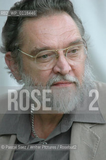 Finnish writer and policeman Matti Joensuu at the Edinburgh International Book Festival...Copyright©Pascal Saez/Writer Pictures/Rosebud2
