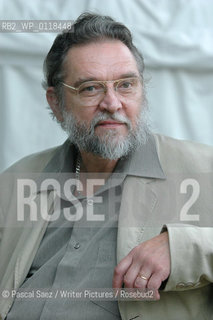 Finnish writer and policeman Matti Joensuu at the Edinburgh International Book Festival...Copyright©Pascal Saez/Writer Pictures/Rosebud2