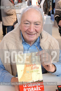 French writer Joseph Joffo at the Salon du Livre (Book Fair) in Paris, March 2006..Copyright©Pascal Saez.Pascal Saez/Writer Pictures/Rosebud2