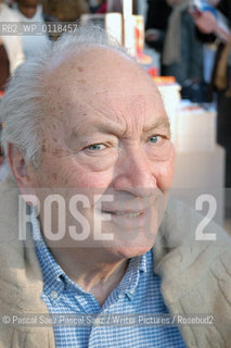 French writer Joseph Joffo at the Salon du Livre (Book Fair) in Paris, March 2006..Copyright©Pascal Saez.Pascal Saez/Writer Pictures/Rosebud2