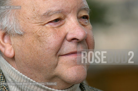 Icelandic writer Matthias Johannessen.at the Edinburgh International Book Festival 2004..Copyright©Pascal Saez.Pascal Saez/Writer Pictures/Rosebud2