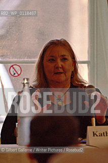 Katherine John in a panel, Crimefest 2008, Bristol..copyright©Gilbert Gallerne/Writer Pictures/Rosebud2