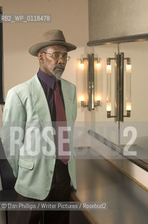 STAnza poetry festival 2010. Linton Kwesi Johnson in his dressing room before his performance at STAnza in the Bryce Theatre, St Andrews...copyright©Dan Phillips/Writer Pictures/Rosebud2