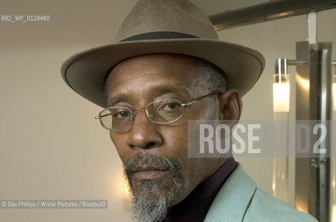STAnza poetry festival 2010. Linton Kwesi Johnson in his dressing room before his performance at STAnza in the Bryce Theatre, St Andrews...copyright©Dan Phillips/Writer Pictures/Rosebud2