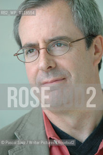 Scottish crime writer Paul Johnston, author of the Quint Dalrymple and Alex Mavros series of novels at the Edinburgh International Book Festival 2003..Copyright©Pascal Saez/Writer Pictures/Rosebud2