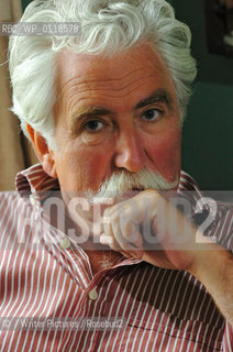 Poet Brian Johnstone in his home near Upper Largo, Fife..copyright©/Writer Pictures/Rosebud2