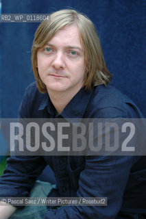 Scottish writer Doug Johnstone, author of Tombstoning at the Edinburgh International Book Festival...Copyright©Pascal Saez/Writer Pictures/Rosebud2