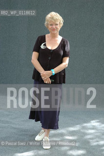 Norwegian-born french judge (she prosecuted oil giant Elf Aquitaine) and writer Eva Joly at the Edinburgh International Book Festival 2007. ..Copyright©Pascal Saez/Writer Pictures/Rosebud2