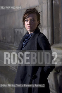 STAnza poetry festival 2010. Emma Jones outside the Parliament Hall in St Andrews...copyright©Dan Phillips/Writer Pictures/Rosebud2