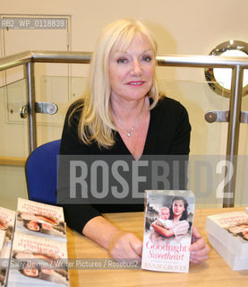 Penny Jordan , Mills & Boon bestseller. WH Smiths Liverpool at a book signing to promote her new novel Goodnight Sweetheart set in 2nd World War Liverpool..Copyright©Sally Devine/Writer Pictures/Rosebud2
