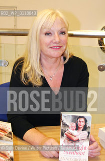 Penny Jordan , Mills & Boon bestseller. WH Smiths Liverpool at a book signing to promote her new novel Goodnight Sweetheart set in 2nd World War Liverpool..Copyright©Sally Devine/Writer Pictures/Rosebud2
