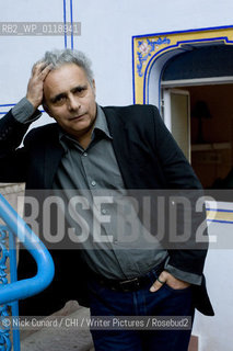 Hanif Kureishi.... 5th DSC Jaipur Literature Festival, 21-25 Jan 2010.one of the leading literature festivals  in Asia a mix of panel discussions, lectures and readings by world renowned authors . Music also figures prominently in the evening programme...www.jaipurfestival.org ..Copyright©Nick Cunard/CHI/Writer Pictures/Rosebud2