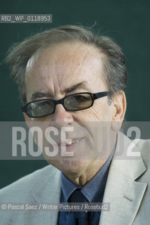Albanian writer Ismail Kadare at the Edinburgh International Book Festival...Copyright©Pascal Saez/Writer Pictures/Rosebud2
