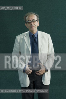 Albanian writer Ismail Kadare at the Edinburgh International Book Festival...Copyright©Pascal Saez/Writer Pictures/Rosebud2