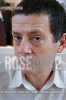Writer Hedi Kaddour at the Salon du Livre (Book Fair) in Paris, March 2006 ..Copyright©Pascal Saez.Pascal Saez/Writer Pictures/Rosebud2