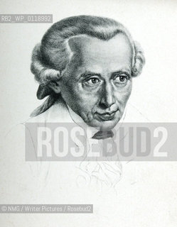Immanuel Kant (1724-1804).German Philosopher..Copyright©NMG/Writer Pictures/Rosebud2