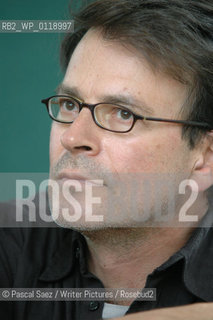 War surgeon and writer Jonathan Kaplan at the Edinburgh International Book Festival...Copyright©Pascal Saez/Writer Pictures/Rosebud2