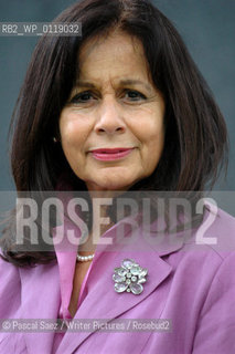 Jerusalem-born palestinian writer Ghada Karmi at the Edinburgh International Book Festival 2007. ..Copyright©Pascal Saez/Writer Pictures/Rosebud2