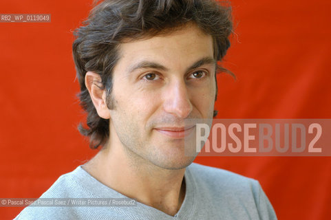 Greek writer Panos Karnezis at the Edinburgh International Book Festival 2003..Copyright©Pascal Saez.Pascal Saez/Writer Pictures/Rosebud2