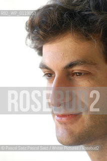 Greek writer Panos Karnezis at the Edinburgh International Book Festival 2003..Copyright©Pascal Saez.Pascal Saez/Writer Pictures/Rosebud2
