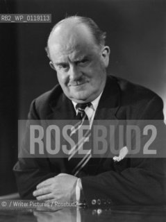 Scriptwriter Ted Kavanagh in the studio 1954..Copyright©/Writer Pictures/Rosebud2