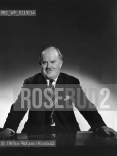 Scriptwriter Ted Kavanagh in the studio 1954..Copyright©/Writer Pictures/Rosebud2